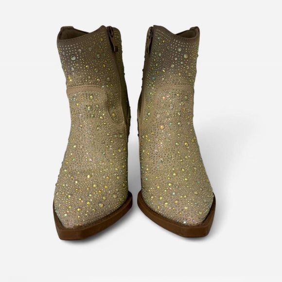 Madden Girl Rhinestone Bootie - Picture 5 of 7